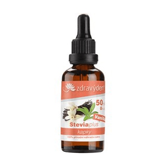 Import Foractiv.cz - Stevia kapky 50ml vanilka