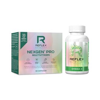 Import Foractiv.cz - Nexgen PRO 90 kapslí NEW + Omega 3 90 kapslí ZDARMA