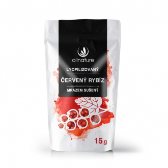 IMPORT Allnature - Allnature Červený rybíz sušený mrazem 15 g