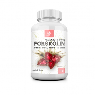 KOMPLETNÍ SORTIMENT - Allnature Forskolin Premium forte 400 mg 60 cps. Expirace 13.6.2024