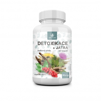 KOMPLETNÍ SORTIMENT - Allnature Detoxikace bylinný extrakt 60 cps.