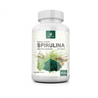 IMPORT Allnature - Allnature Spirulina bylinný extrakt 60 cps.