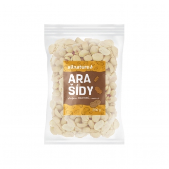 IMPORT Allnature - Allnature Arašídy pražené loupané nesolené 250 g