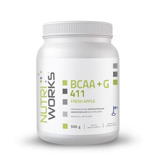 Import Foractiv.cz - BCAA + Glutamin 4:1:1 500g fresh apple