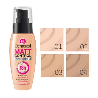 IMPORT Allnature - Dermacol Matt Control make-up 01 Pale 30 ml