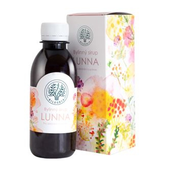Import Foractiv.cz - Bylinný sirup LUNNA 200ml