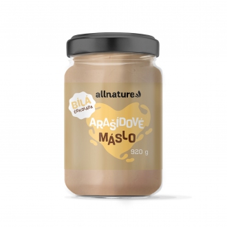 IMPORT Allnature - Allnature Arašídové máslo s bílou čokoládou 920 g