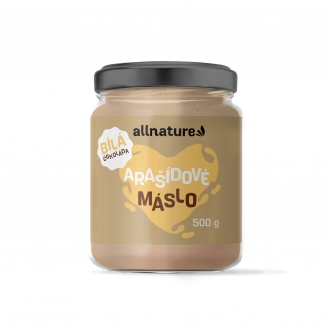 IMPORT Allnature - Allnature Arašídové máslo s bílou čokoládou 500 g