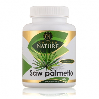 KOMPLETNÍ SORTIMENT - Golden Nature Saw Palmetto 45% mastných kyselin 100 cps.