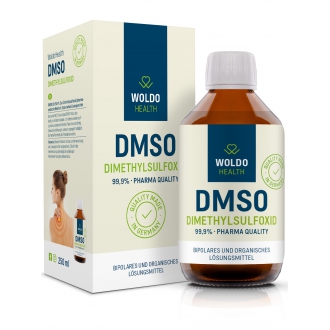 KOMPLETNÍ SORTIMENT - WoldoHealth DMSO dimethylsulfoxid 99,9% 250 ml