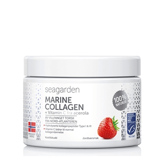 KOMPLETNÍ SORTIMENT - Seagarden Marine Collagen + Vitamin C 150g jahoda
