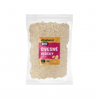 IMPORT Allnature - Allnature Ovesné vločky jemné BIO 1 000 g