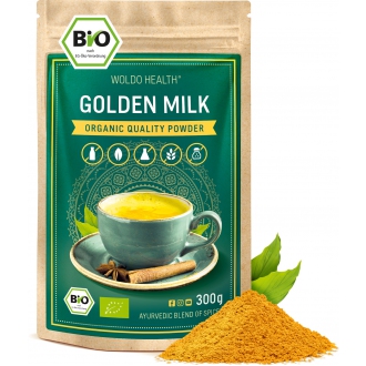 Kompletní sortiment - Woldohealth Zlaté mléko kurkuma 300g
