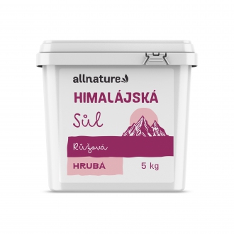 IMPORT Allnature - Allnature Himalájská sůl růžová hrubá 5 kg