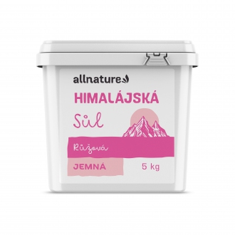 IMPORT Allnature - Allnature Himalájská sůl růžová jemná 5 kg
