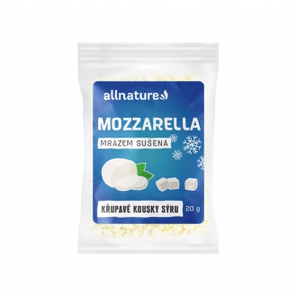 KOMPLETNÍ SORTIMENT - Allnature Mozzarella sušená mrazem 20 g