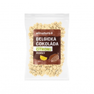 IMPORT Allnature - Allnature Belgická Čokoláda s příchutí Citronu 250 g