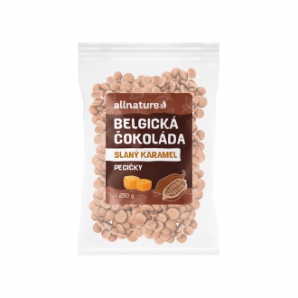 IMPORT Allnature - Allnature Belgická Čokoláda Slaný karamel 250 g