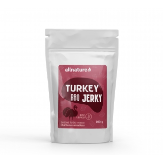 KOMPLETNÍ SORTIMENT - Allnature TURKEY BBQ Jerky 100 g