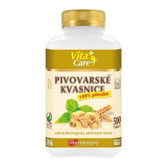 KOMPLETNÍ SORTIMENT - VitaHarmony Pivovarské kvasnice (500 tbl.)