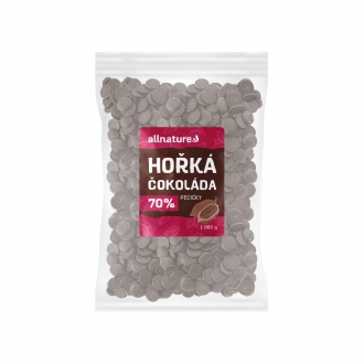 IMPORT Allnature - Allnature Hořká čokoláda 70% pecičky 1000 g