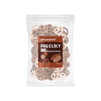 IMPORT Allnature - Allnature Preclíky mix (mléčná, hořká, bílá čokoláda) 500 g