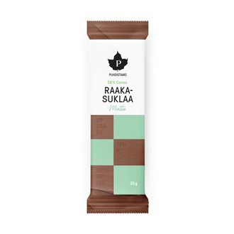 Import Foractiv.cz - RAW Čokoláda 33g mint 58% kakaa (Minttu)