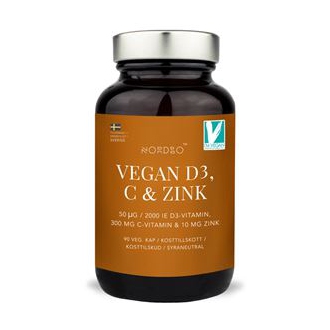 Import Foractiv.cz - Vegan D3, C and Zinek 90 kapslí