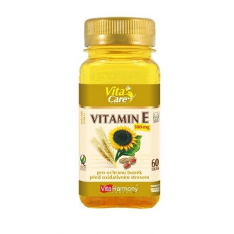 KOMPLETNÍ SORTIMENT - VitaHarmony Vitamin E 60 tob.