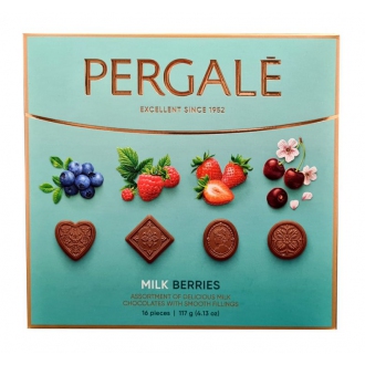 IMPORT Allnature - PICKS Pralinky LESNÍ PLODY v mléčné čokoládě 117 g