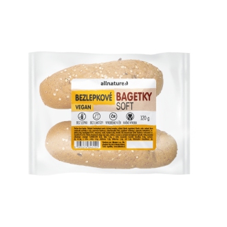 IMPORT Allnature - Allnature Bezlepkové bagetky 120 g