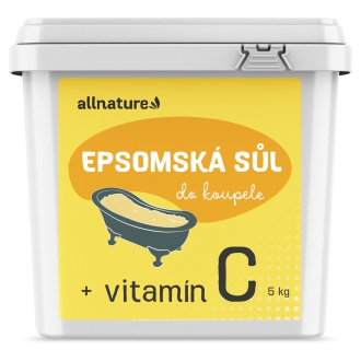 IMPORT Allnature - Allnature Epsomská sůl Vitamín C 5 kg
