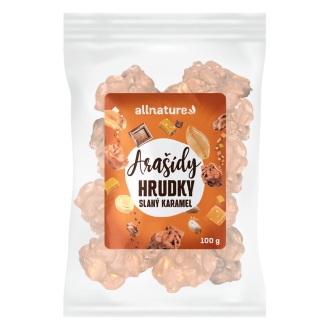 IMPORT Allnature - Allnature Arašídy hrudky ve slaném karamelu 100 g