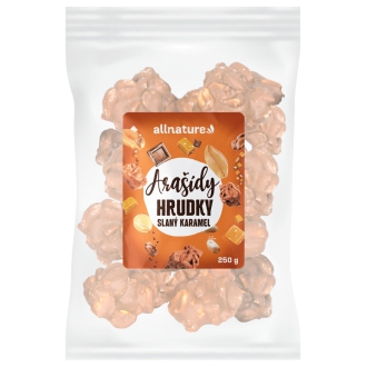 IMPORT Allnature - Allnature Arašídy hrudky ve slaném karamelu 250 g
