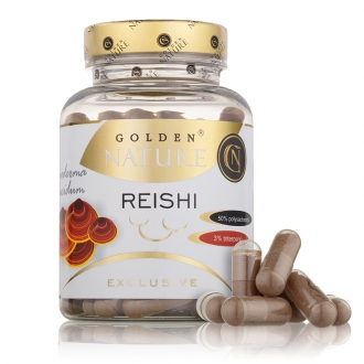 KOMPLETNÍ SORTIMENT - GN Exclusive Reishi 50% polysacharidů 100 cps.