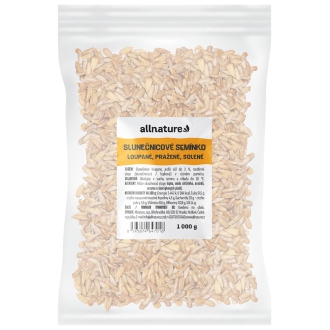 IMPORT Allnature - Allnature Slunečnicové semínko loupané, pražené, solené 1000 g
