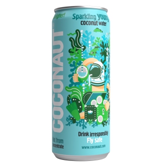 KOMPLETNÍ SORTIMENT - Coconaut Kokosová voda perlivá 320 ml