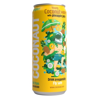 KOMPLETNÍ SORTIMENT - Coconaut Kokosová voda s ananasovou šťávou 320 ml