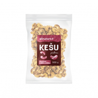 IMPORT Allnature - Allnature Kešu jádra pražená s BBQ a chili 500 g