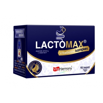 Doplňky stravy - Lactomax® VitaBiotik komplex 60 cps. expirace 7.3.2025