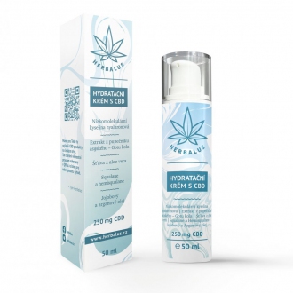 KOMPLETNÍ SORTIMENT - Herbalus Hydratační krém s CBD 50 ml