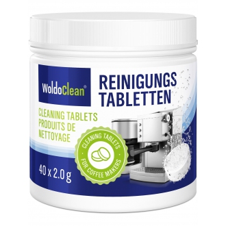 IMPORT Allnature - WoldoClean Čistící tablety do kávovaru 40 ks
