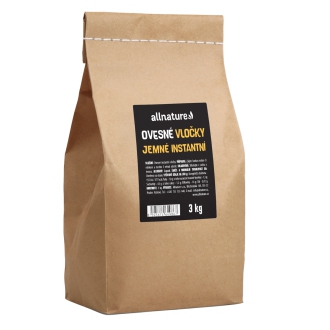 IMPORT Allnature - Allnature Instantní ovesné vločky jemné 3 kg