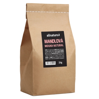 IMPORT Allnature - Allnature Mandlová mouka natural 3 kg