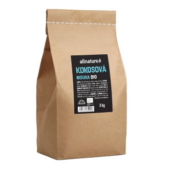 IMPORT Allnature - Allnature Kokosová mouka BIO 3 kg