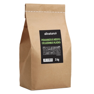 IMPORT Allnature - Allnature Pohanková mouka celozrnná hladká 3 kg