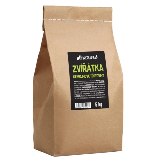 IMPORT Allnature - Allnature Zvířátka- Těstoviny semolinové dětské "ZOO" 5 kg