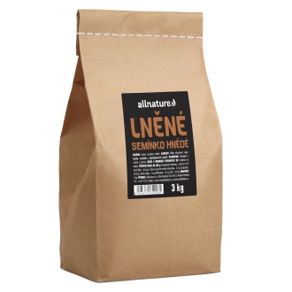 IMPORT Allnature - Allnature Lněné semínko hnědé 3 kg