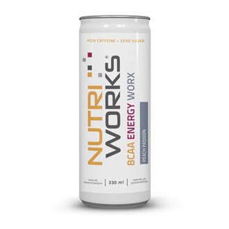 Import Foractiv.cz - BCAA Energy Worx 330ml broskev