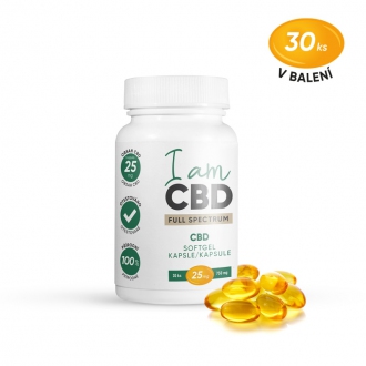KOMPLETNÍ SORTIMENT - Iam CBD Full spectrum CBD kapsle 750 mg 30 ks